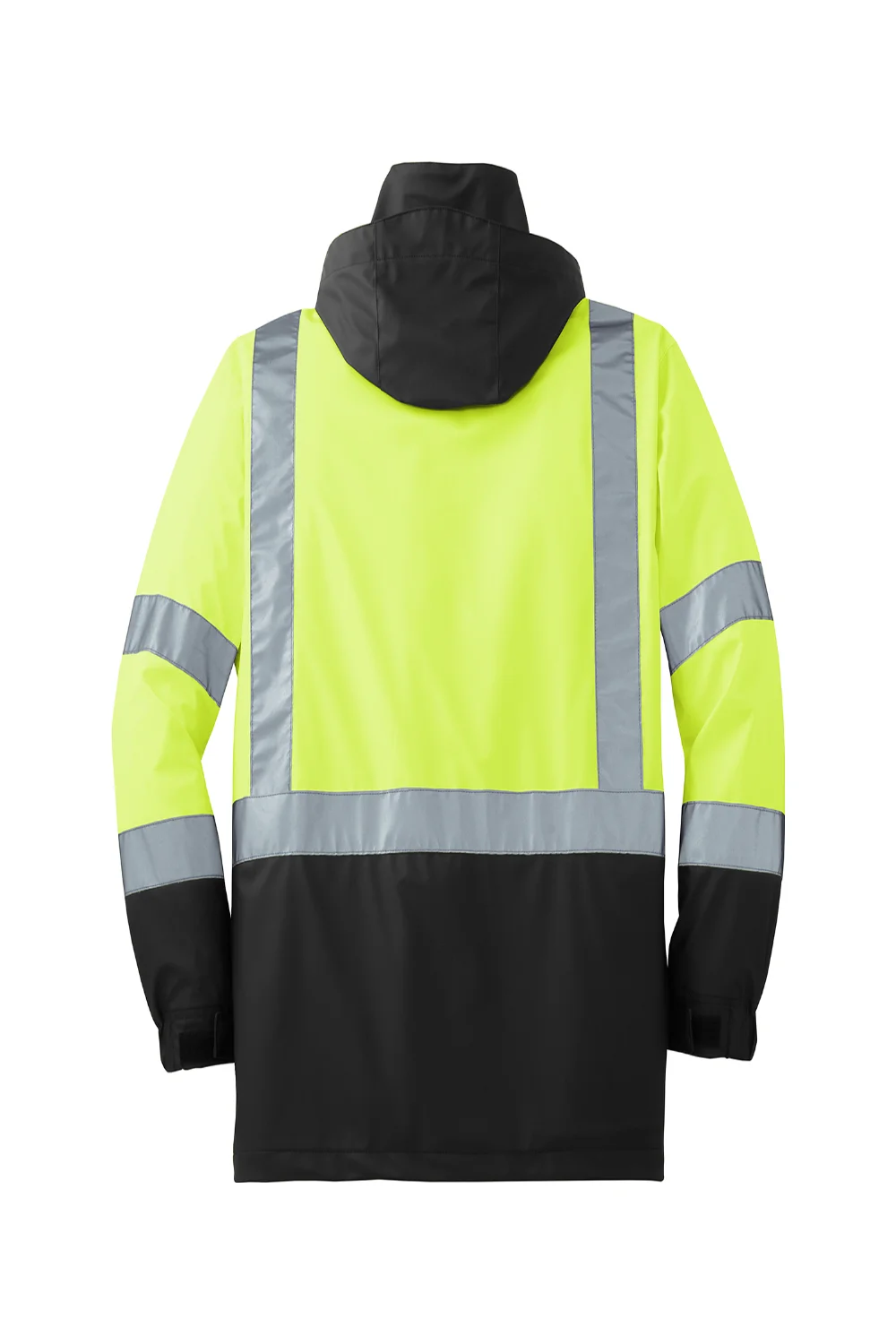 Alternative view of ANSI 107 Class 3 Safety Windbreaker