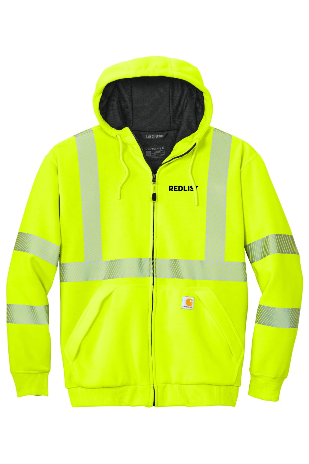 ANSI 107 Class 3 Lined Full-Zip Sweatshirt