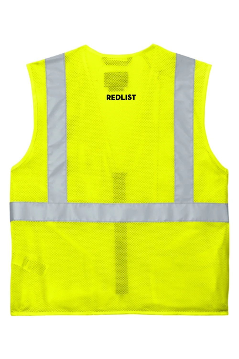 Alternative view of ANSI Class 2 Mesh Zip-Front Vest