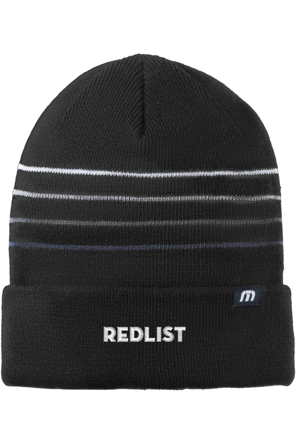 Striped Cuffed Beanie